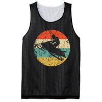 Snowmobile Retro Style Snowmobiling Mesh Reversible Basketball Jersey Tank