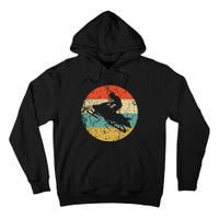 Snowmobile Retro Style Snowmobiling Tall Hoodie