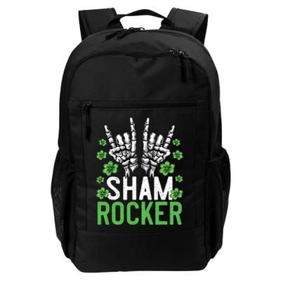 Sham Rocker St Patricks Day Outfit For Rock Fans Daily Commute Backpack