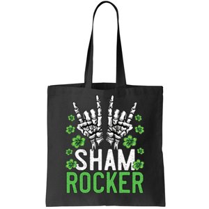 Sham Rocker St Patricks Day Outfit For Rock Fans Tote Bag