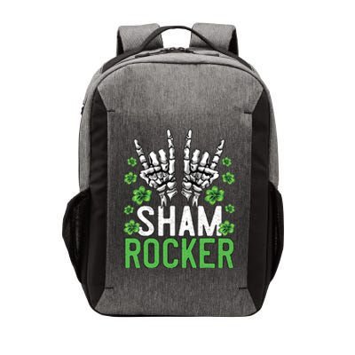 Sham Rocker St Patricks Day Outfit For Rock Fans Vector Backpack