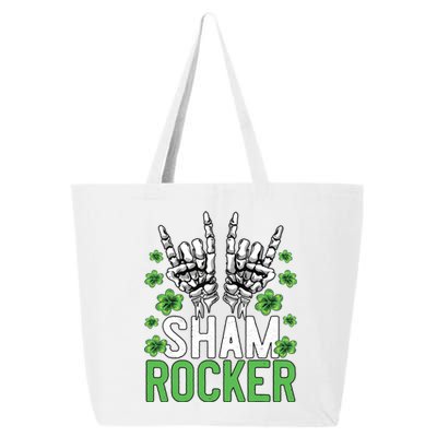 Sham Rocker St Patricks Day Outfit For Rock Fans 25L Jumbo Tote