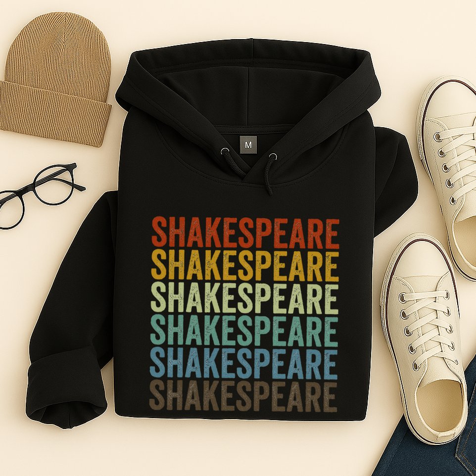 Shakespeare Retro Hoodie