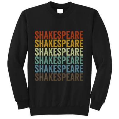 Shakespeare Retro Sweatshirt