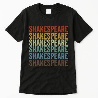 Shakespeare Retro Tall T-Shirt