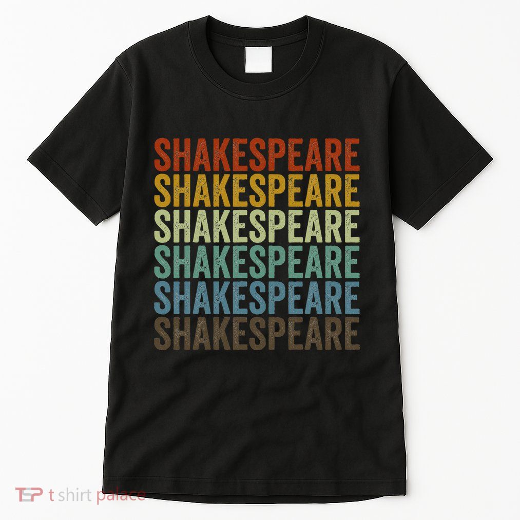Shakespeare Retro Tall T-Shirt