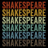 Shakespeare Retro Drawstring Bag