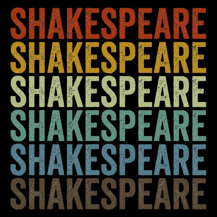 Shakespeare Retro Flat Bill Trucker Hat