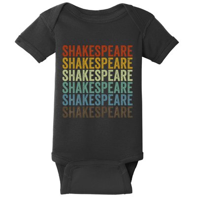 Shakespeare Retro Baby Bodysuit