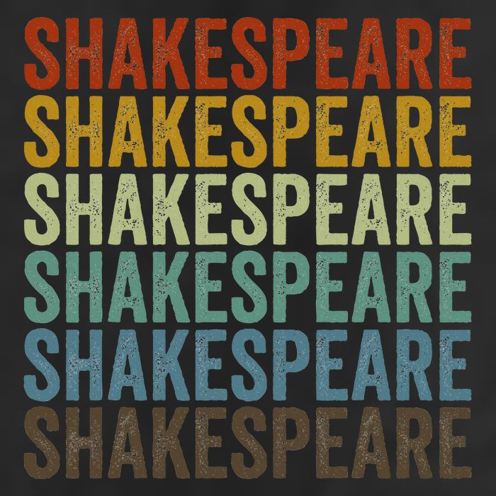 Shakespeare Retro Golf Towel