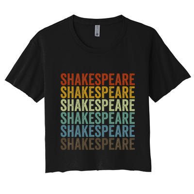 Shakespeare Retro Crop Top