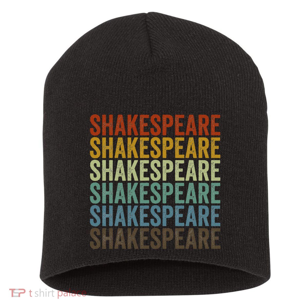 Shakespeare Retro Short Acrylic Beanie