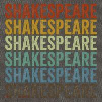 Shakespeare Retro Cotton Canvas Backpack
