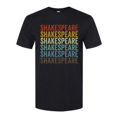 Shakespeare Retro Softstyle CVC T-Shirt