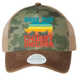 Sunset Retro Save The Chubby Unicorn Rhino Funny Gift Legacy Tie Dye Trucker Hat