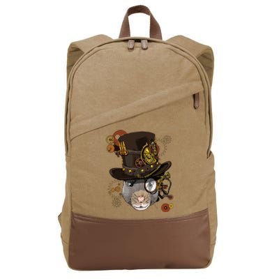 Steampunk Rat Steampunk Rat Lovers Cotton Canvas Backpack