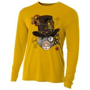 Steampunk Rat Steampunk Rat Lovers Cooling Performance Long Sleeve Crew