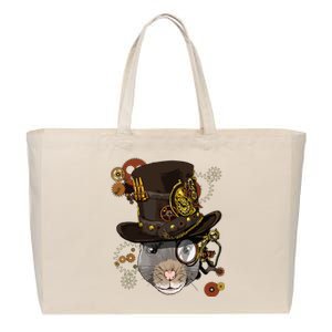 Steampunk Rat Steampunk Rat Lovers Cotton Canvas Jumbo Tote