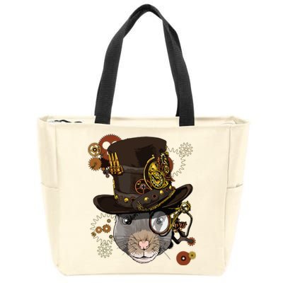 Steampunk Rat Steampunk Rat Lovers Zip Tote Bag