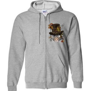 Steampunk Rat Steampunk Rat Lovers Full Zip Hoodie