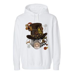 Steampunk Rat Steampunk Rat Lovers Garment-Dyed Fleece Hoodie