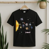 Stem Realistic Space Solar System T-Shirt