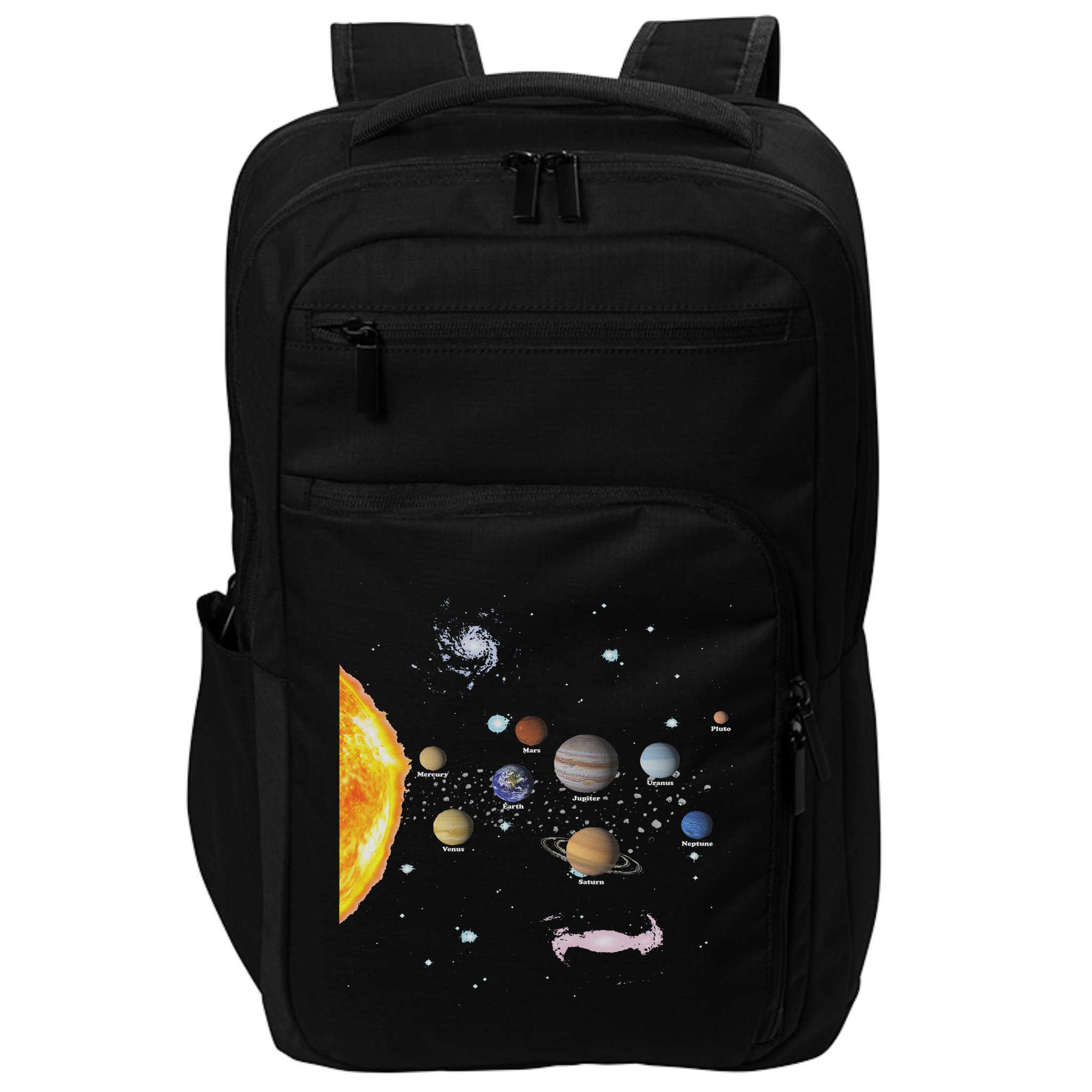 Stem Realistic Space Solar System Impact Tech Backpack