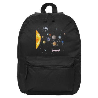 Stem Realistic Space Solar System 16 in Basic Backpack