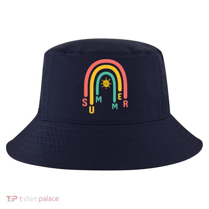 Summer Rainbow Sunshine Cute Cool Comfort Performance Bucket Hat