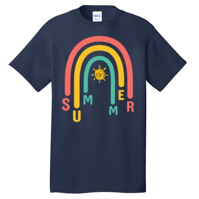 Summer Rainbow Sunshine Cute Tall T-Shirt