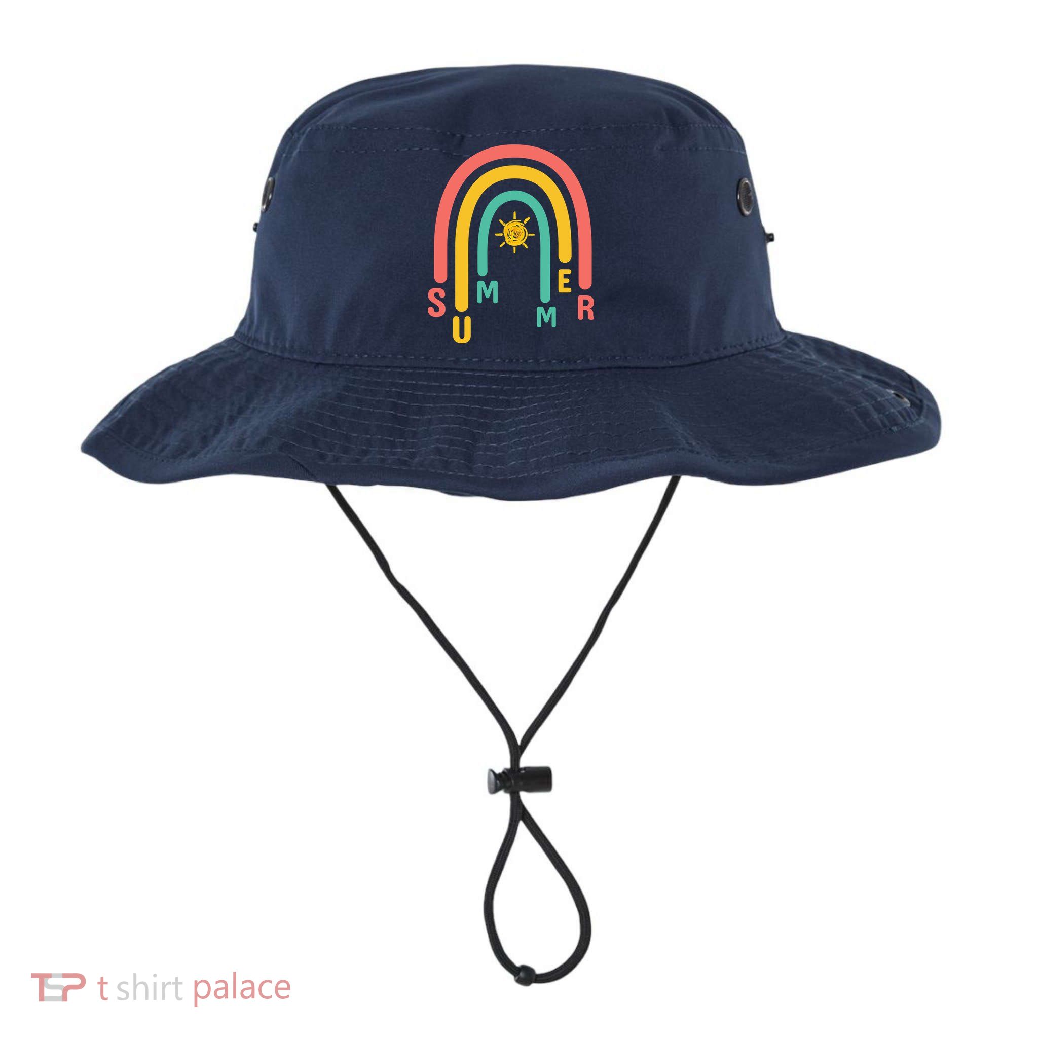 Summer Rainbow Sunshine Cute Bucket Hat