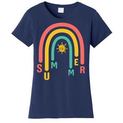 Summer Rainbow Sunshine Cute Women's T-Shirt