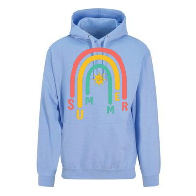 Summer Rainbow Sunshine Cute Unisex Surf Hoodie