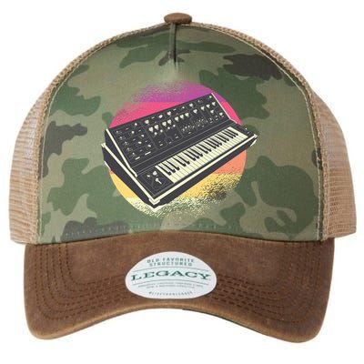 Synthesizer Retro Legacy Tie Dye Trucker Hat