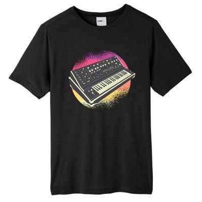 Synthesizer Retro Tall Fusion ChromaSoft Performance T-Shirt