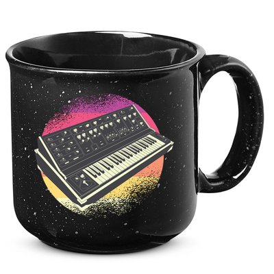 Synthesizer Retro 15oz Campfire Ceramic Mug