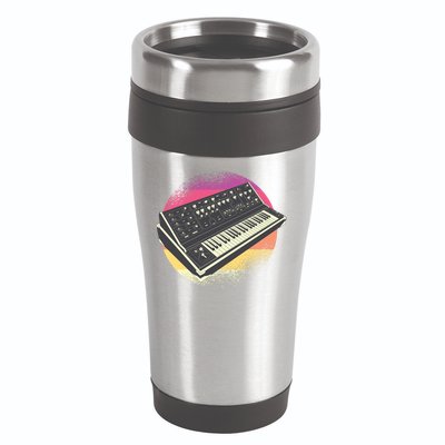 Synthesizer Retro 16oz Travel Tumbler