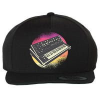 Synthesizer Retro Wool Snapback Cap