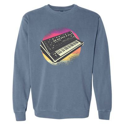 Synthesizer Retro Garment-Dyed Sweatshirt