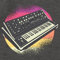 Synthesizer Retro Vector Backpack