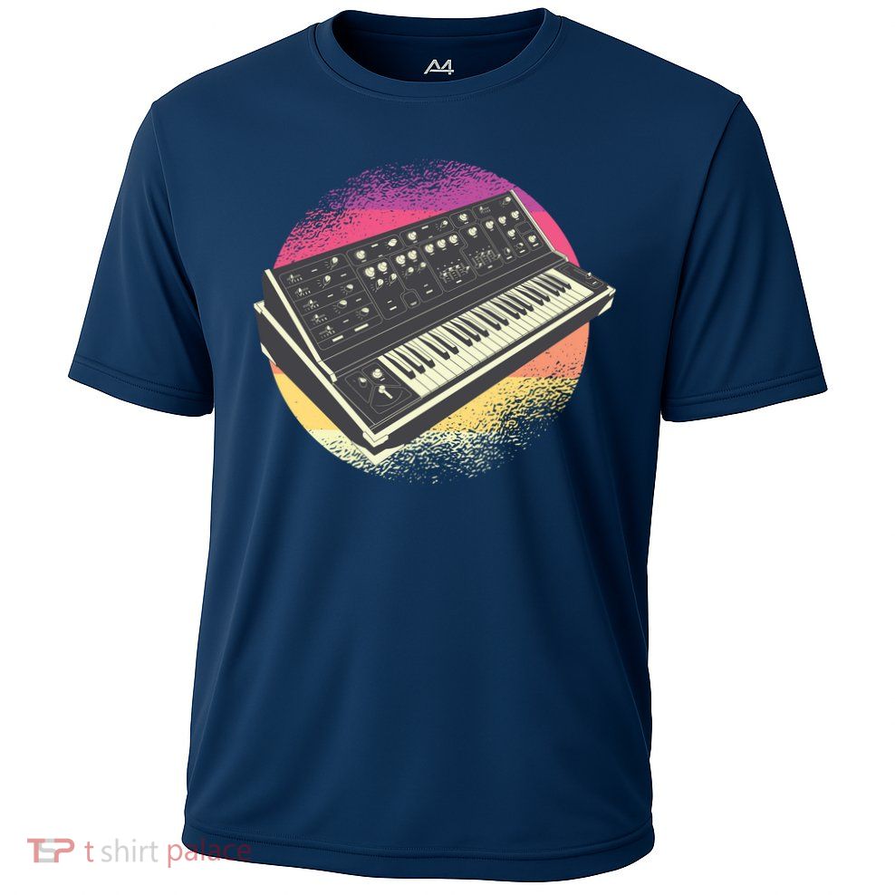 Synthesizer Retro Cooling Performance Crew T-Shirt