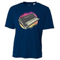 Synthesizer Retro Cooling Performance Crew T-Shirt