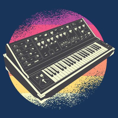 Synthesizer Retro T-Shirt