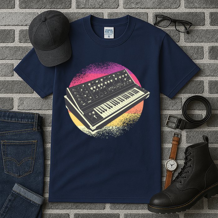 Synthesizer Retro Tall T-Shirt