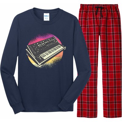 Synthesizer Retro Long Sleeve Pajama Set