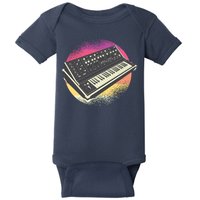 Synthesizer Retro Baby Bodysuit