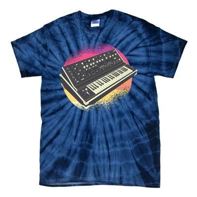 Synthesizer Retro Tie-Dye T-Shirt