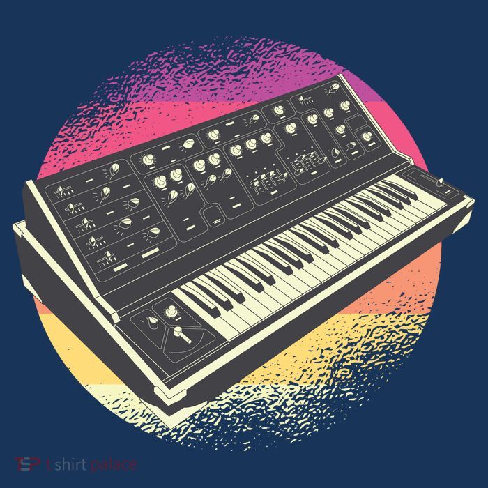 Synthesizer Retro Toddler Hoodie