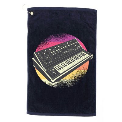 Synthesizer Retro Golf Towel