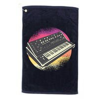 Synthesizer Retro Golf Towel